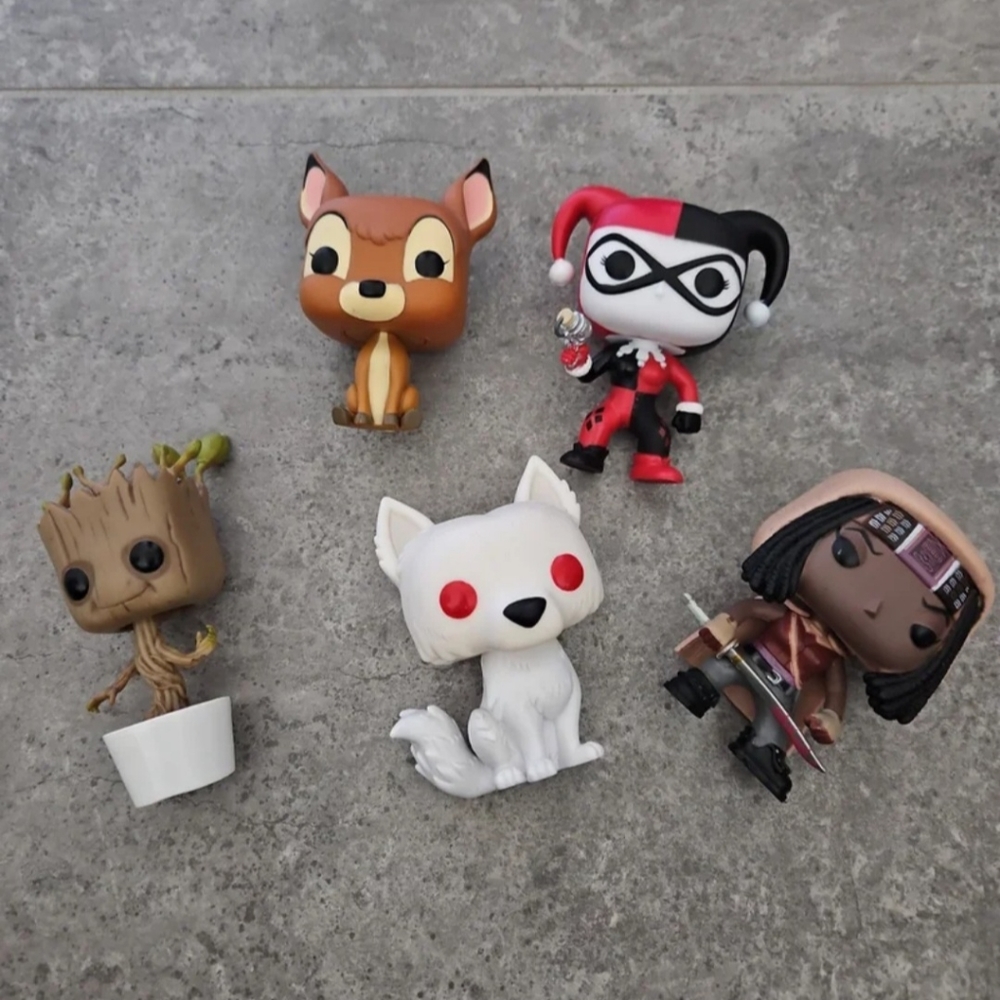 Funko pops lot of 5